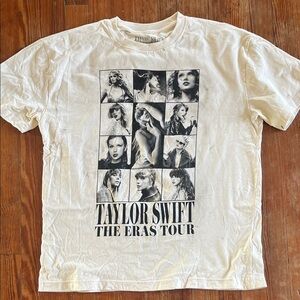 Taylor Swift The Eras Tour White T-Shirt